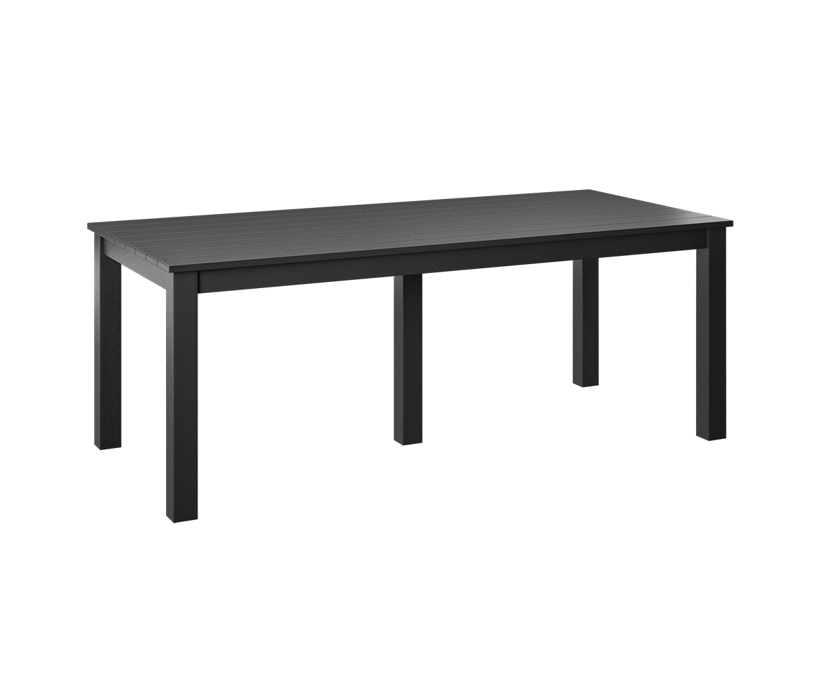 Modern Dining Table Made By Amish Country Poly